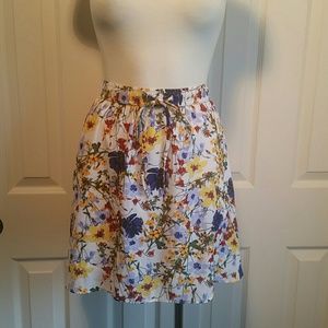 Banana Republic floral skirt